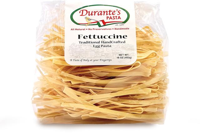 Durante's fettuccine, wide air-dried egg ribbons