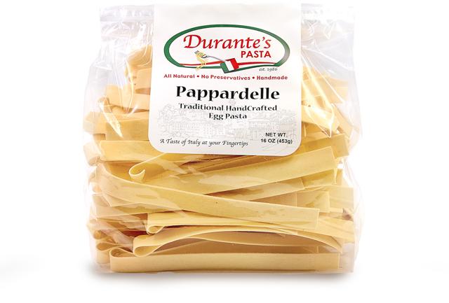 Durante's pappardelle, broad air-dried egg ribbons