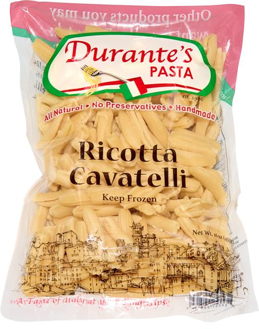 Durante's ricotta cavatelli pasta