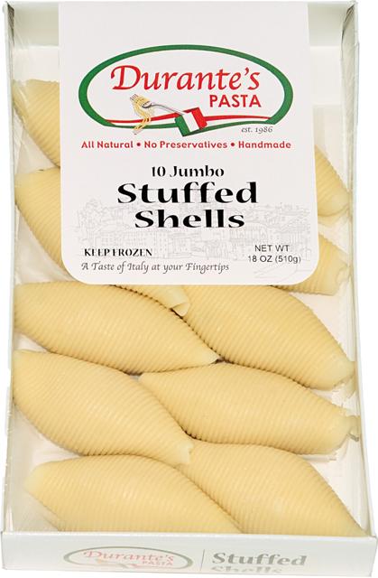 Durante's ricotta stuffed shells